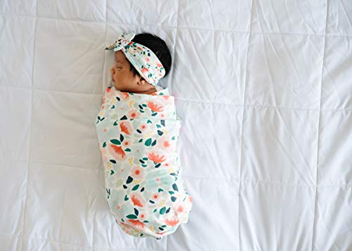 Copper Pearl Baby Stretchy Soft Knit Headband Leilani, 0.10 gram