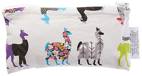 Itzy Ritzy IR-MSWB8311 Snack Happens Mini Reusable Snack and Everything Bag, Llama Glama