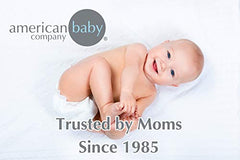 American Baby Company 100% Natural Cotton Percale Fitted Crib Sheet for Standard Crib and Toddler Mattresses, Red, Soft Breathable, for Boys and Girls