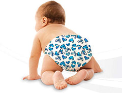 Charlie Banana Diaper and 2 Inserts Grab Pack, The William, One Size