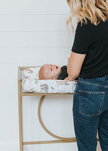 Copper Pearl Premium Knit Diaper Changing Pad Cover"Noah"