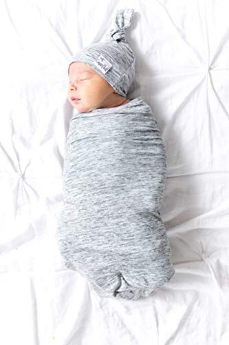 Copper Pearl Large Premium Knit Baby Swaddle Receiving Blanket"Asher" by Copper Pearl