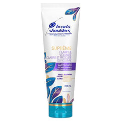 Head & Shoulders Supreme Clarify & Volumize Hair & Scalp Conditioner, 278ml