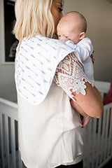 Copper Pearl 3-Pack Archer Burp Cloths Set