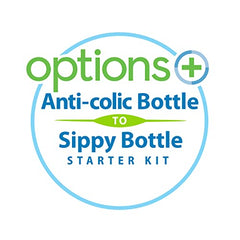 Dr. Brown's Options+ Wide-Neck Baby Bottle Sippy Spout - 2pk - 6m+
