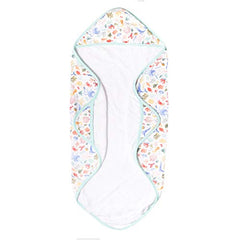 Copper Pearl Premium Knit Hooded Bath Towel with Terry Cloth Interior Nautical, 0.70 gram (X002HREDMV)