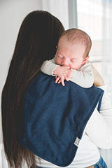 Copper Pearl Baby Burp Cloth Large 21''x10'' Size Premium Absorbent Triple Layer 3-Pack Gift Set "Ridge" - Small (X0025808AN)