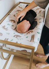Copper Pearl Premium Knit Diaper Changing Pad Cover"Noah"