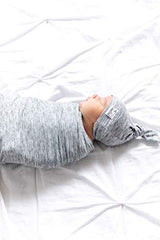 Copper Pearl Large Premium Knit Baby Swaddle Receiving Blanket"Asher" by Copper Pearl