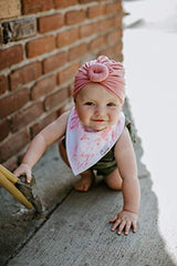 Copper Pearl Baby Bandana Drool Bibs for Drooling and Teething 4 Pack Gift Set "Enchanted" by Copper Pearl