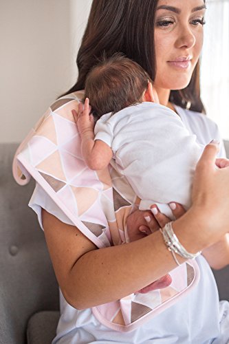 Copper Pearl 3-Pack Blush Burp Cloths Set