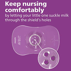 Philips Avent Nipple Shields with Storage Case, 2pk, medium, SCF153/03