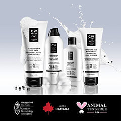 CW Beggs Sensitive Skin Face Wash for Men, Sensitive Skin, Hypoallergenic, Fragrance-Free, Paraben-Free, Alcohol-Free, Mineral Oil-Free, Cruelty-Free