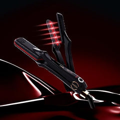 CROC Masters Collection 1.5 inch Black Titanium Flat Iron, Infrared Chocolate Gold, MF-ICG15