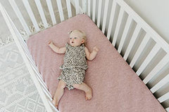 Copper Pearl - Maeve Premium Crib Sheet