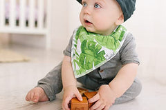 Copper Pearl Baby Bandana Drool Bibs 4 Pack Gift Set for Boys or Girls "Noah Set" by Copper Pearl