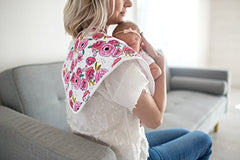 Copper Pearl 3-Pack Bloom Burp Cloths Set