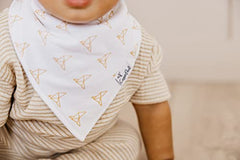 Cooper Pearl Baby Bandana Drool Bibs for Drooling and Teething 4 Pack Gift Set''Haven'' by Copper Pearl',