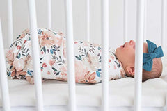 Copper Pearl Large Premium Knit Baby Swaddle Receiving Blanket"Autumn" by Copper Pearl
