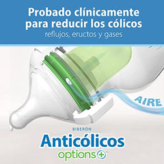 Dr. Brown's Options+ Wide-Neck Glass Baby Bottles, 5 Ounce, 3 Count, Clear, 0.31 Pound