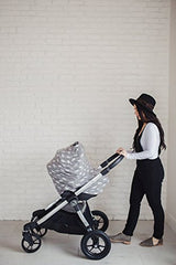 Copper Pearl Baby Car Seat Cover Canopy and Nursing Cover Multi-Use Stretchy 5 in 1 Gift"Scout", 4.8 Ounces