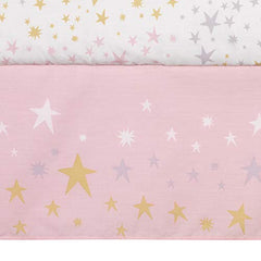 Bedtime Originals Rainbow Unicorn 3-Piece Crib Bedding Set, Purple