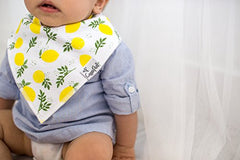 Copper Pearl Baby Bandana Drool Bibs for Drooling and Teething 4 Pack Gift Set for Girls "Georgia Set" by Copper Pearl