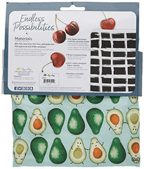 Itzy Ritzy Reusable Snack Bag & 7" x 7" BPA-Free Snack Bag is Food Safe, Washable and Ideal for Storing Snacks, Pacifiers, Electronics and Makeup in a Diaper Bag, Purse or Travel Bag, Guac Star