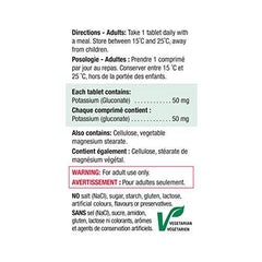 Jamieson Potassium 50 mg - Zecoya