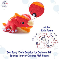 Soapsox Bath Scrub, Scorch the Dragon, Red