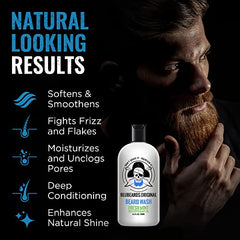 Bluebeards Original Fresh Mint Beard Wash With Peppermint Oil, 8 5 Fl Oz
