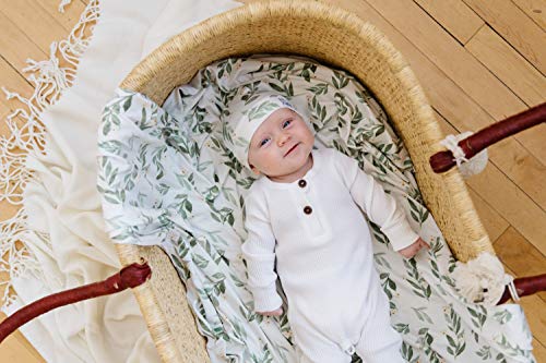 Copper Pearl Large Premium Knit Baby Swaddle Receiving Blanket Fern, 0.30 gram (X002DQ8BLF)