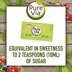 PURE VIA Stevia Sweetner Packets