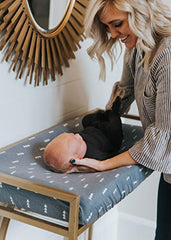Copper Pearl Premium Knit Diaper Changing Pad Cover"North"