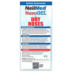 NeilMed Nasogel Drip Free Gel Spray, 45-Milliliter(Packaging May Vary)