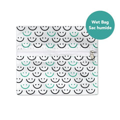 Baby Works Reusable Nursing Pads - Soft, Contoured Nursing Pads Made From Rayon - Comes with Wet Bag & Laundry Bag - Machine Washable - Pack of 8
