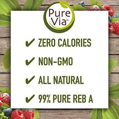 PURE VIA Stevia Sweetner Packets