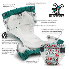 Kanga Care Lil Learnerz Training Pants, Large, TokiTreats & Peacock