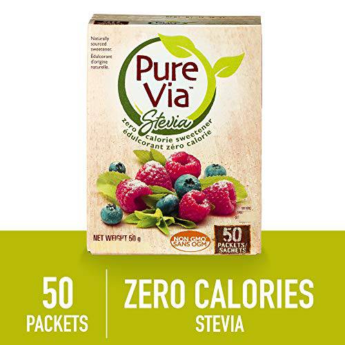 PURE VIA Stevia Sweetner Packets