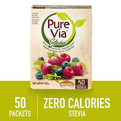 PURE VIA Stevia Sweetner Packets