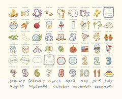CRG First Year Calendar, Made with Love
