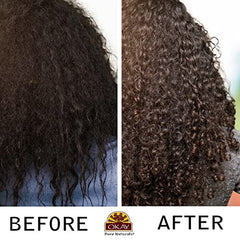 OKAY Pure Naturals Black jamaican hair Styling Gel, Regular Hold, 7.25 Ounce, 7.25 ounces