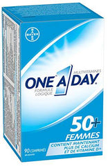 One A Day Women 50 Plus Multivitamin Tablet, Specially Formulated with Vitamins & Minerals for Women 50+