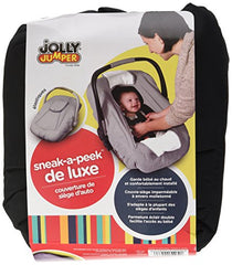 Jolly Jumper Deluxe Sneak-A-Peek - Black