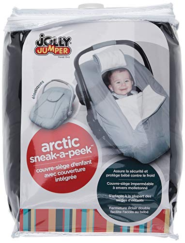 Jolly Jumper Arctic Sneak-A-Peek - Black