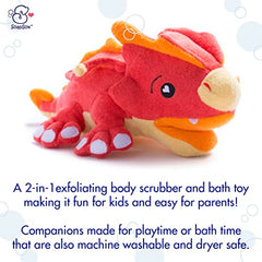 Soapsox Bath Scrub, Scorch the Dragon, Red