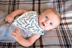Copper Pearl 4-Pack Bandana Bibs, Woodland Set