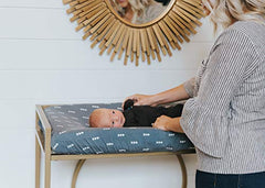 Copper Pearl Premium Knit Diaper Changing Pad Cover"North"
