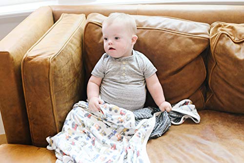 Copper Pearl Large Premium Knit Baby 3 Layer Stretchy Quilt Blanket Floral Diesel, 10.6 ounces, 0.60 gram (X002BA97T3)