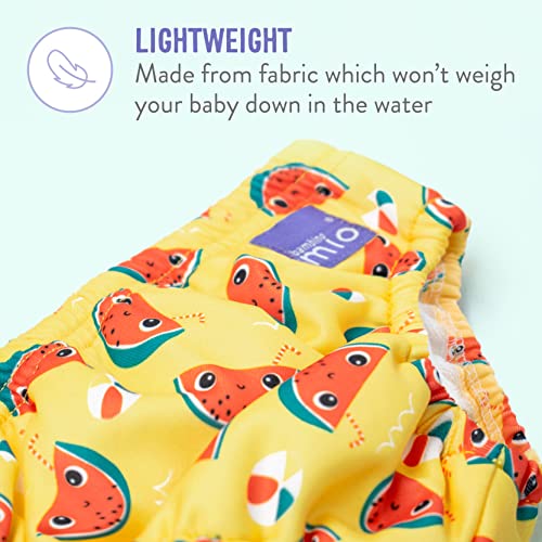 Bambino Mio, reusable swim diaper, mellow melon, large (1-2 years)
